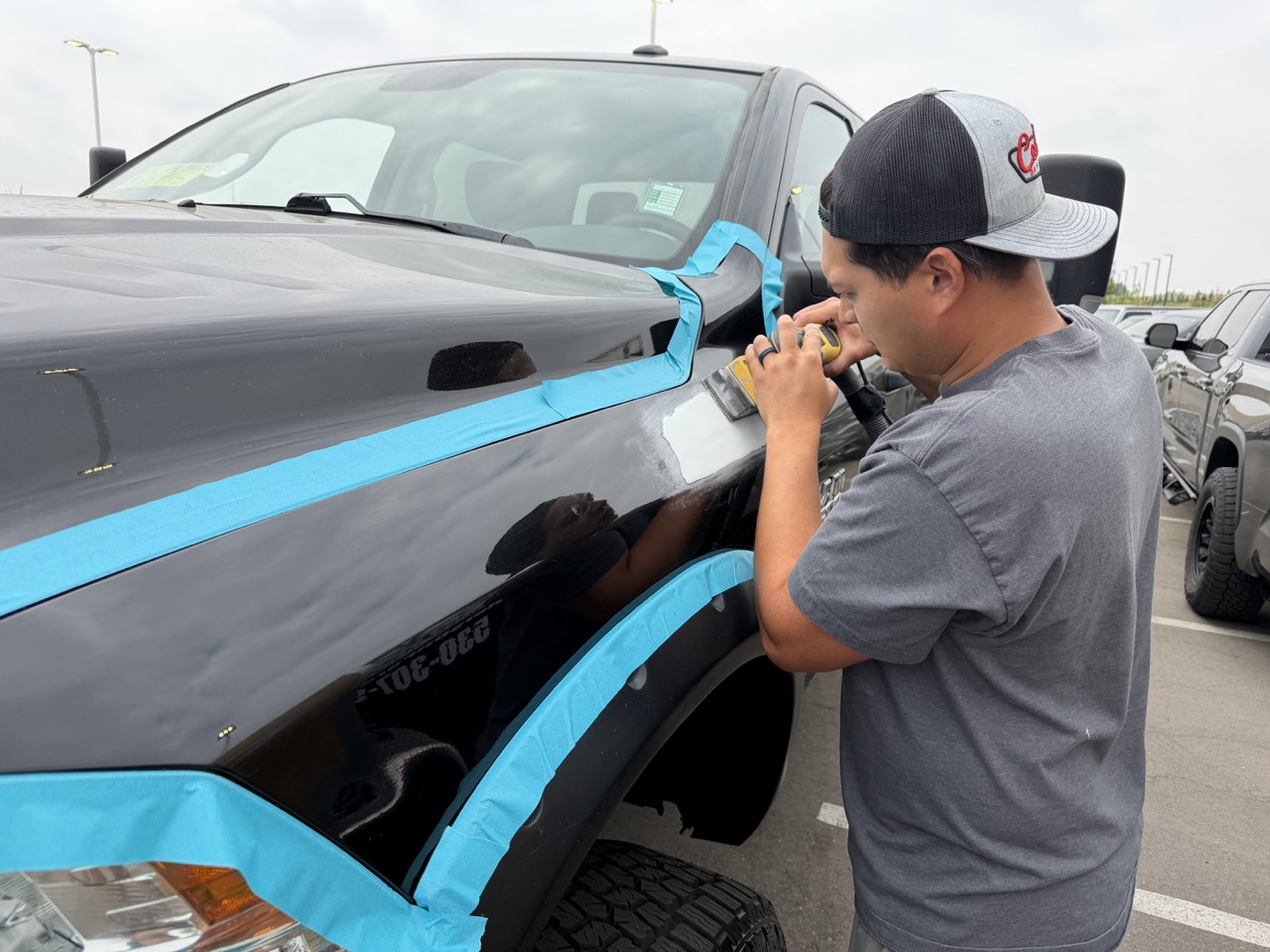 Seth working